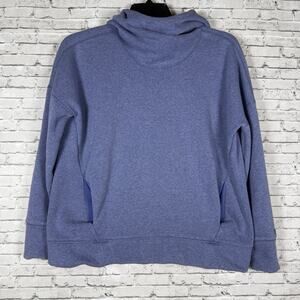 Calia By Carrie Underwood Hoodie Sweatshirt Womens L Blue Pullover Funnel Neck